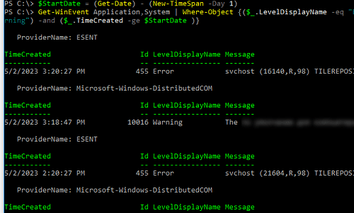 Querying Windows Event Logs with PowerShell | Windows OS Hub (2) Querying Windows Event Logs with PowerShell | Windows OS Hub (2)