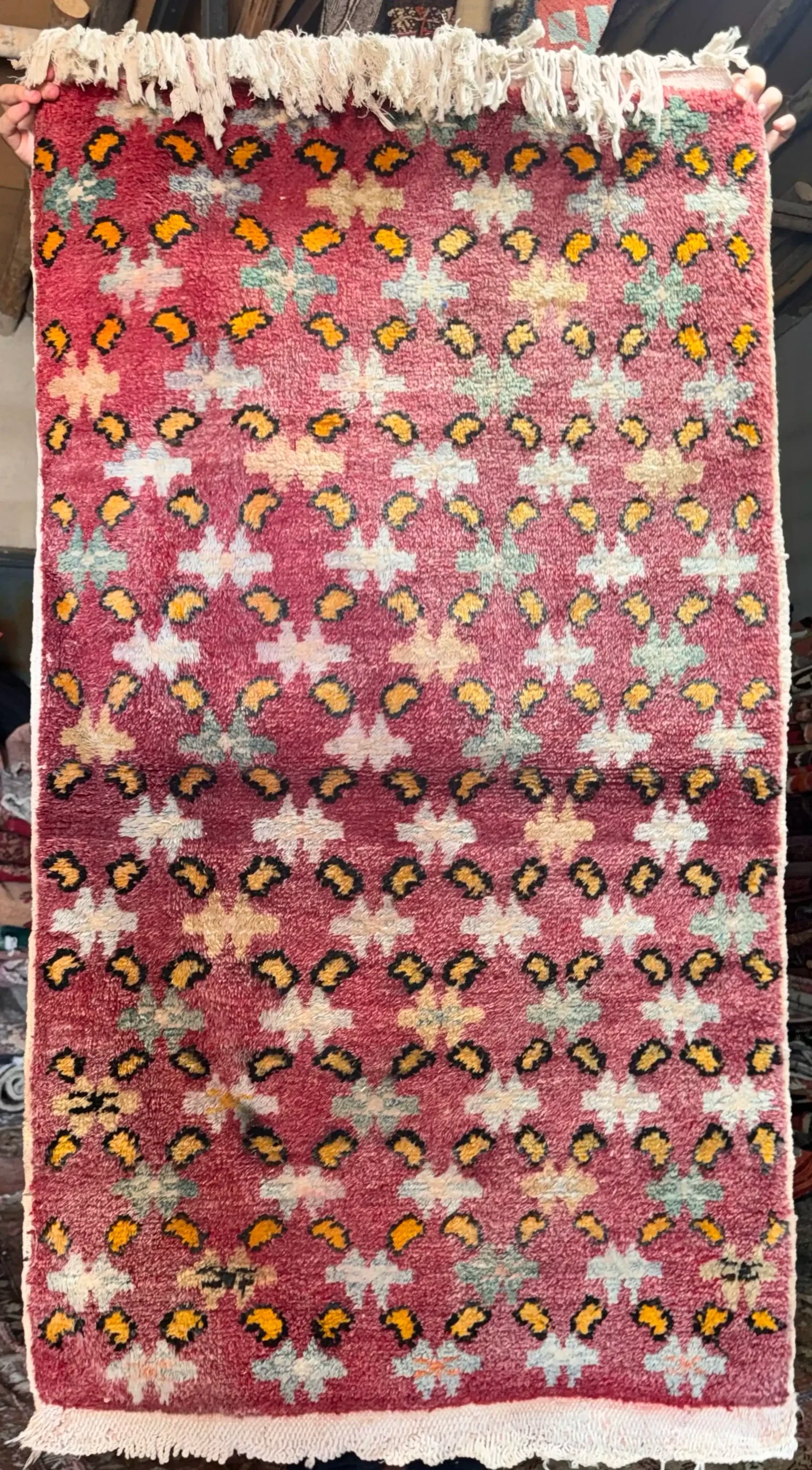 Vintage Handwoven Unique Timeless Turkish Rug Kilim