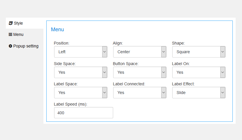Or search for the unique id (like this: . Float Menu Pro is the Wordpress plugin for the floating menu