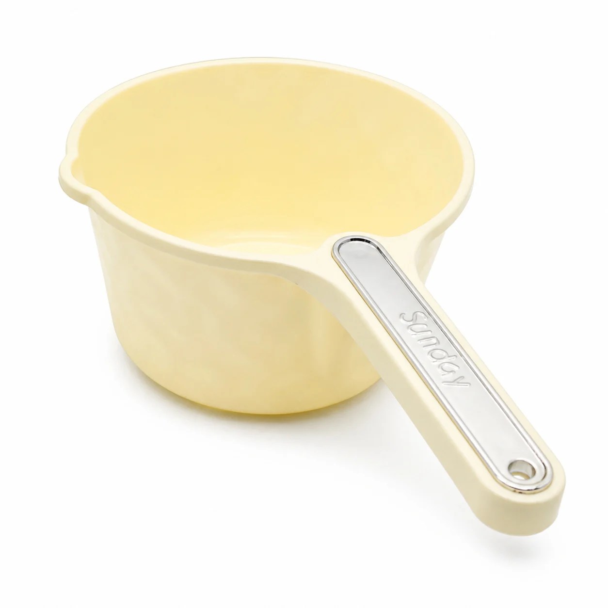 Yellow Handle Strainer Bowl