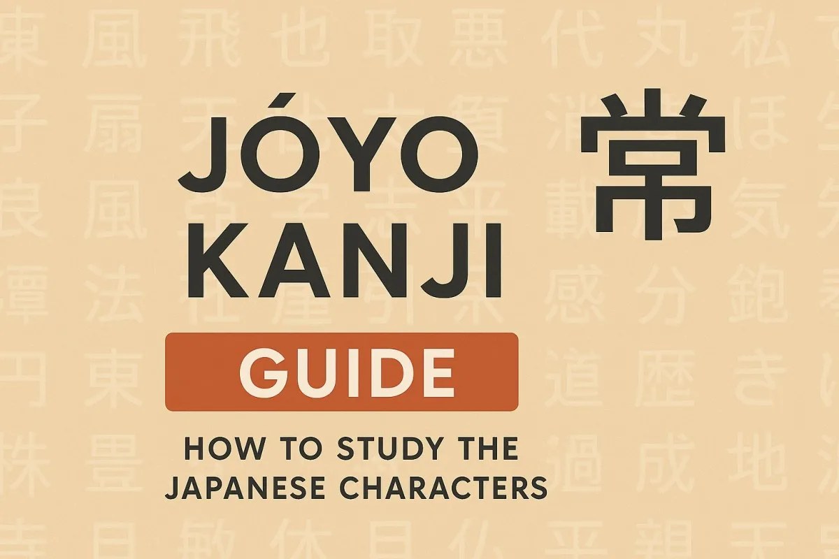 Jōyō kanji: 2136 kanji yang paling sering digunakan