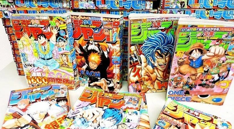 As editoras e revistas japonesas de mangas