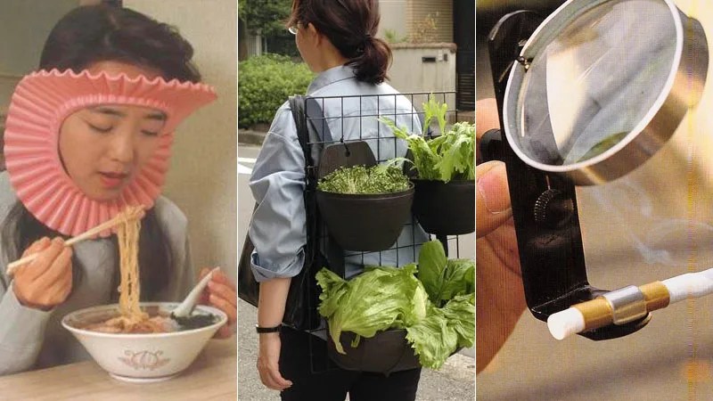 Invenções bizarras e inúteis do Japão inventolos