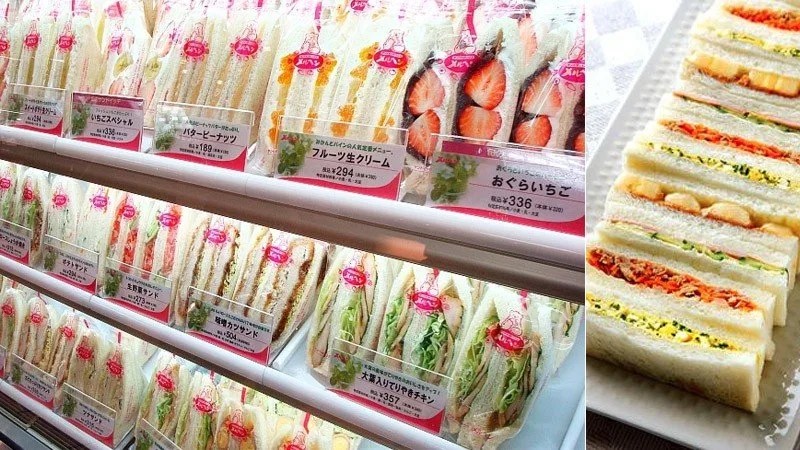 Conheça os exóticos Sanduíches Japoneses