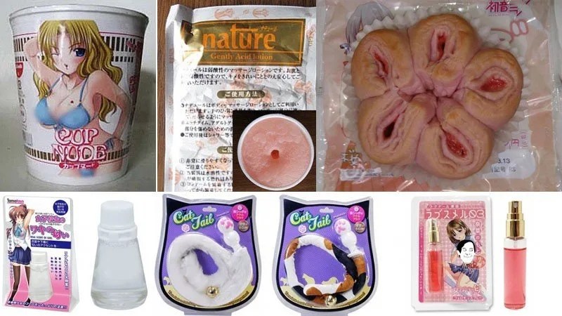 Produits érotiques bizarres du Japon
