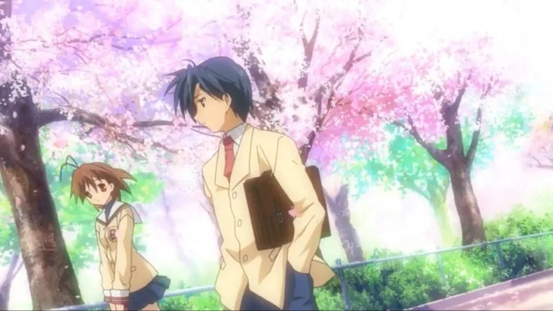 Um dos animes mais triste, clannad! 