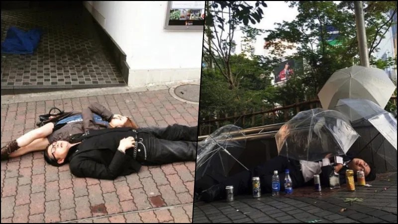 Inemuri - Japoneses cochilando en lugares públicos
