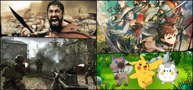 Diferenças entre Jogos, filmes e mídias japonesas com ocidentais