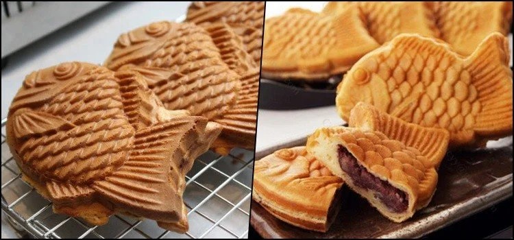 Taiyaki - Le célèbre gâteau en forme de poisson