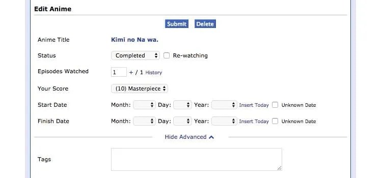 MyanimeList – Getting to know and learning to use MAL MyanimeList - Getting to know and learning to use