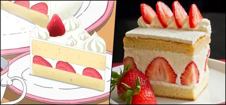 Receita – O famoso bolo de morango dos animes