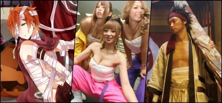 Sarashi - การพันร่างกายด้วยผ้าฝ้าย