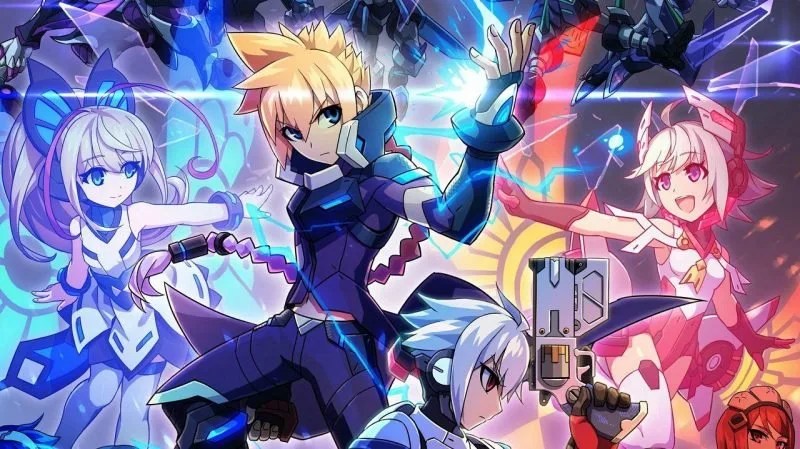 Azure Striker Gunvolt - Megaman 스타일의 게임에 대한 존경심!