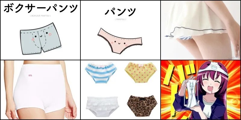Panchira, Pantsu e Shimapan - História das Calcinhas no Japão Panchira e Pantsu - A história das calcinhas no Japão