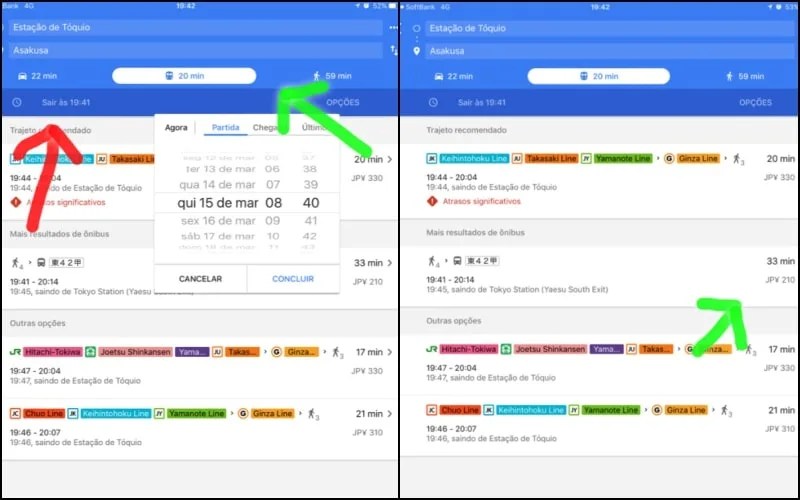 Como traçar seu destino no Japão com Google Maps Como traçar seu destino no Japão com Google Maps