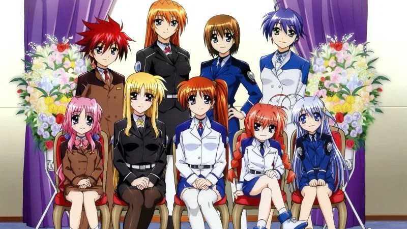 Os melhores animes Mahou Shoujo + Lista Completa Mahou Shoujo Lyrical Nanoha