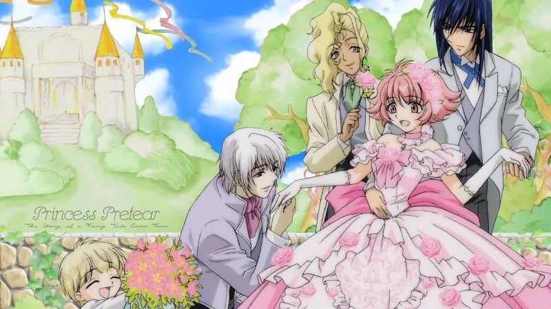 Os melhores animes Mahou Shoujo + Lista Completa Shin Shirayuki-hime Densetsu Prétear