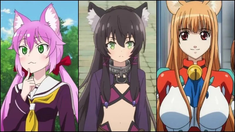 Nekomimi - Personagens com orelhas de gatos