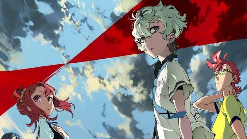 Kiznaiver - Animes com protagonistas de cabelo branco