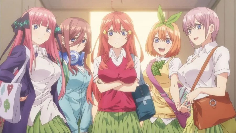 gotoubun no hanayome – 5 quintuplet sisters