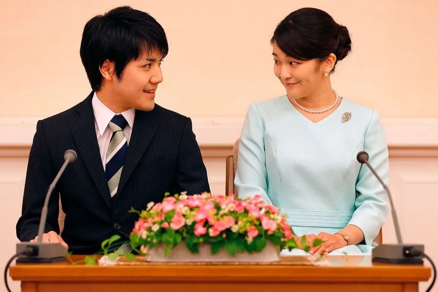 일본의 마코 공주, 평민과의 결혼을 위해 왕실을 떠나다