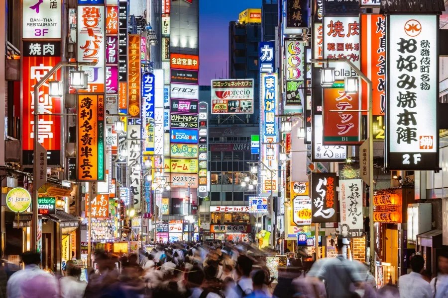 Why does Japan depend on the external market?
