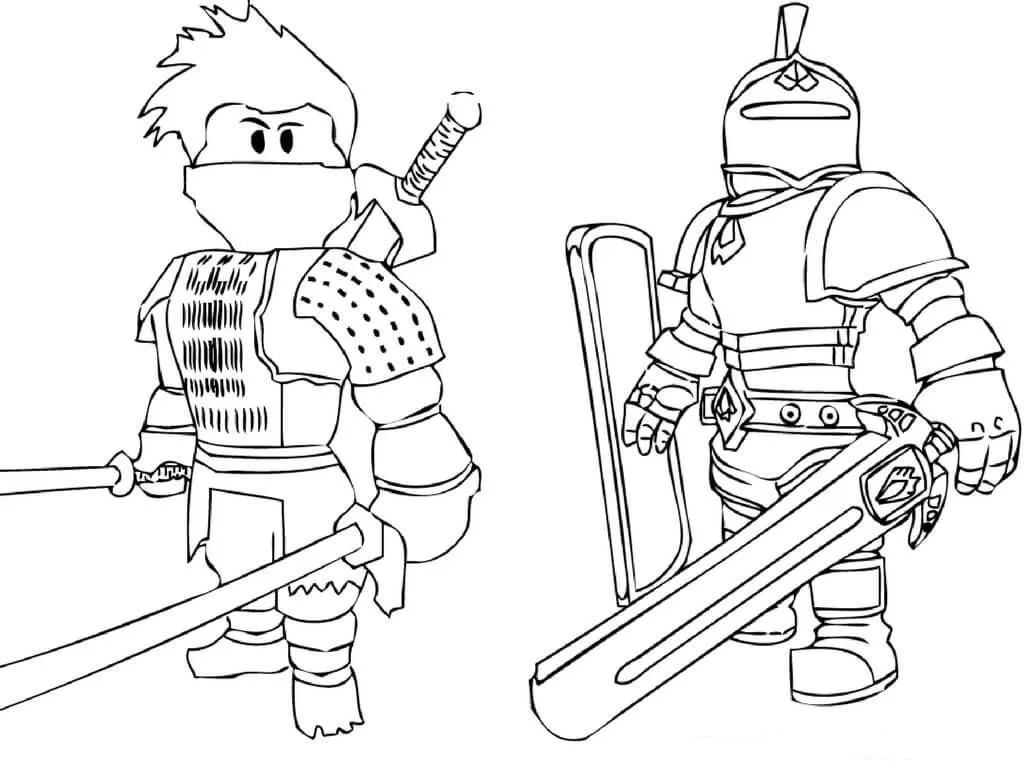 - Roblox Drawings to Color, Download and Print