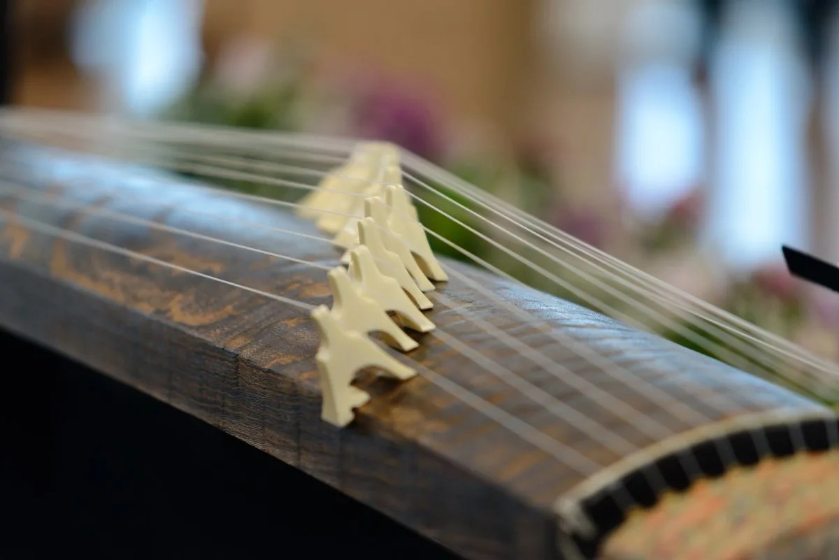 Koto - traditional musical instrument of Japan