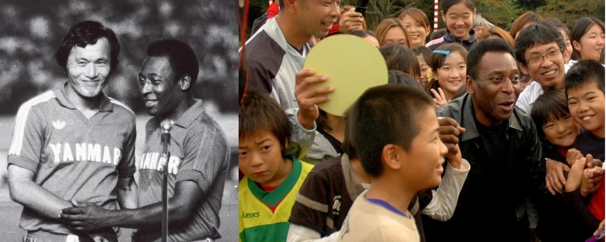 Homenagem - Pelé no Japão, o rei na terra do sol nascente
