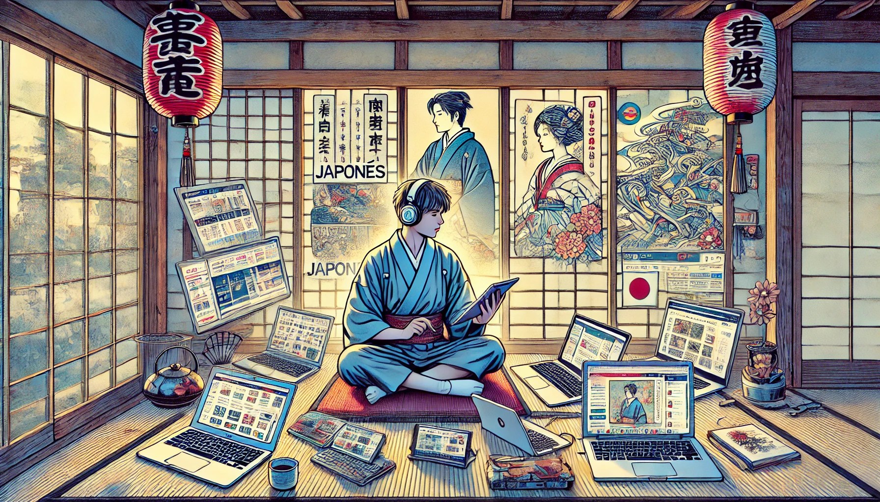 Desvende os Segredos de Aprender Japonês com Ferramentas Imersivas