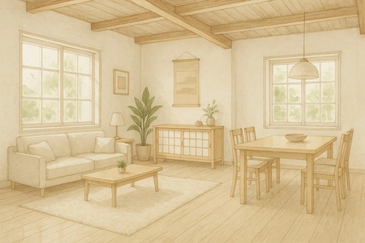 Interior design in Japan