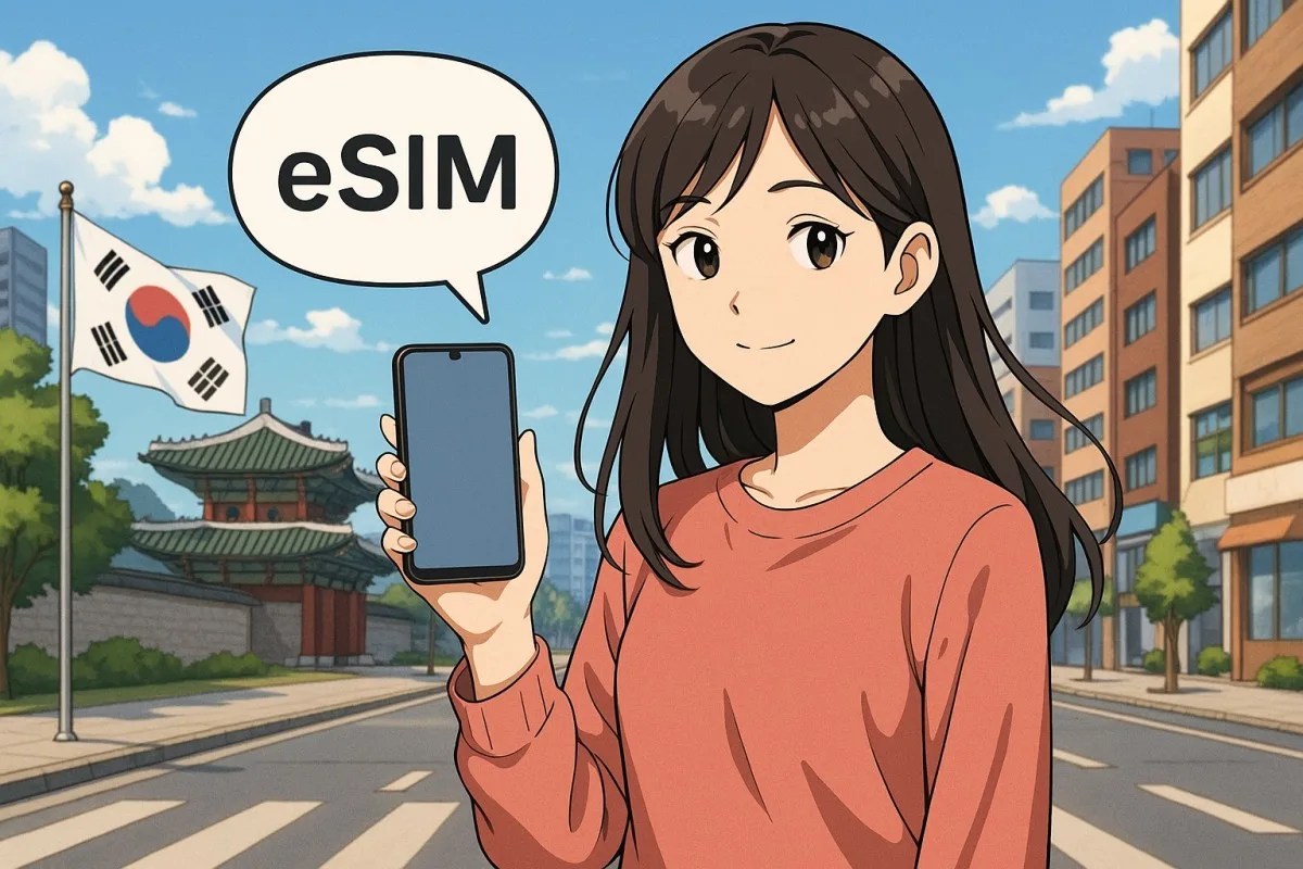 As Melhores Opções de eSim para Turistas na Coreia do Sul