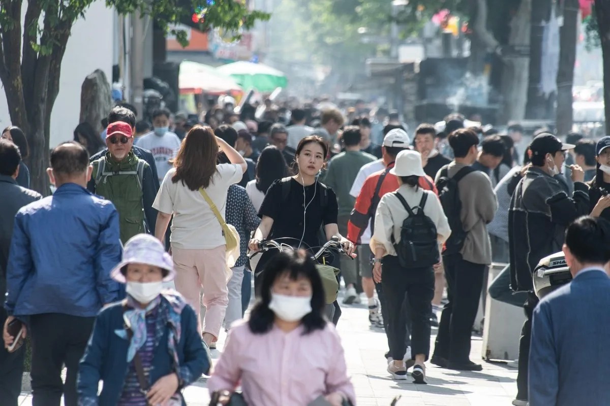 people, road, city, urban, cityscape, pedestrian, seoul, korea