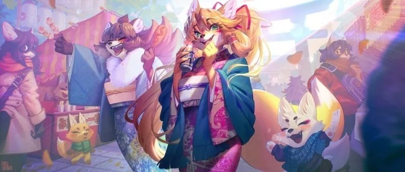 Kemono - Animais Antropomórficos no Japão