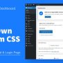 Add Custom CSS To The WordPress Login Screen, Dashboard & Admin Area - Page Builder Framework