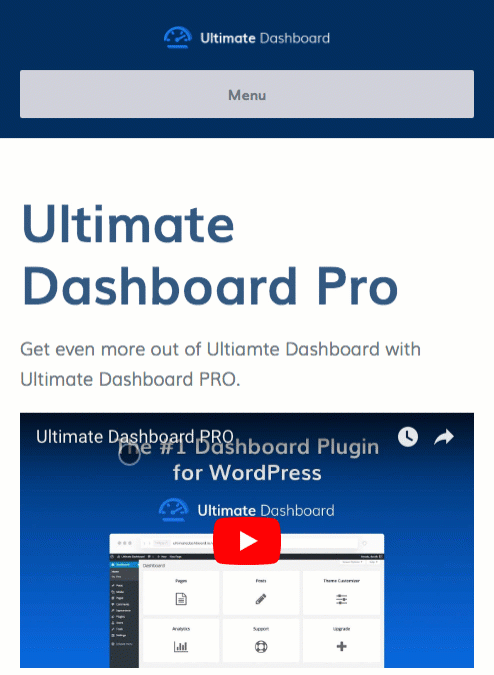 Better Mobile Menu S Page Builder Framework - Best Ocean Designs in HD