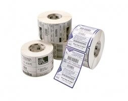 Label – termo transfer, kasse m/ 6 ruller – (BxH) 89x25mm