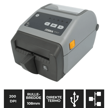 Zebra ZD621d USB/BT/ETH Linerless