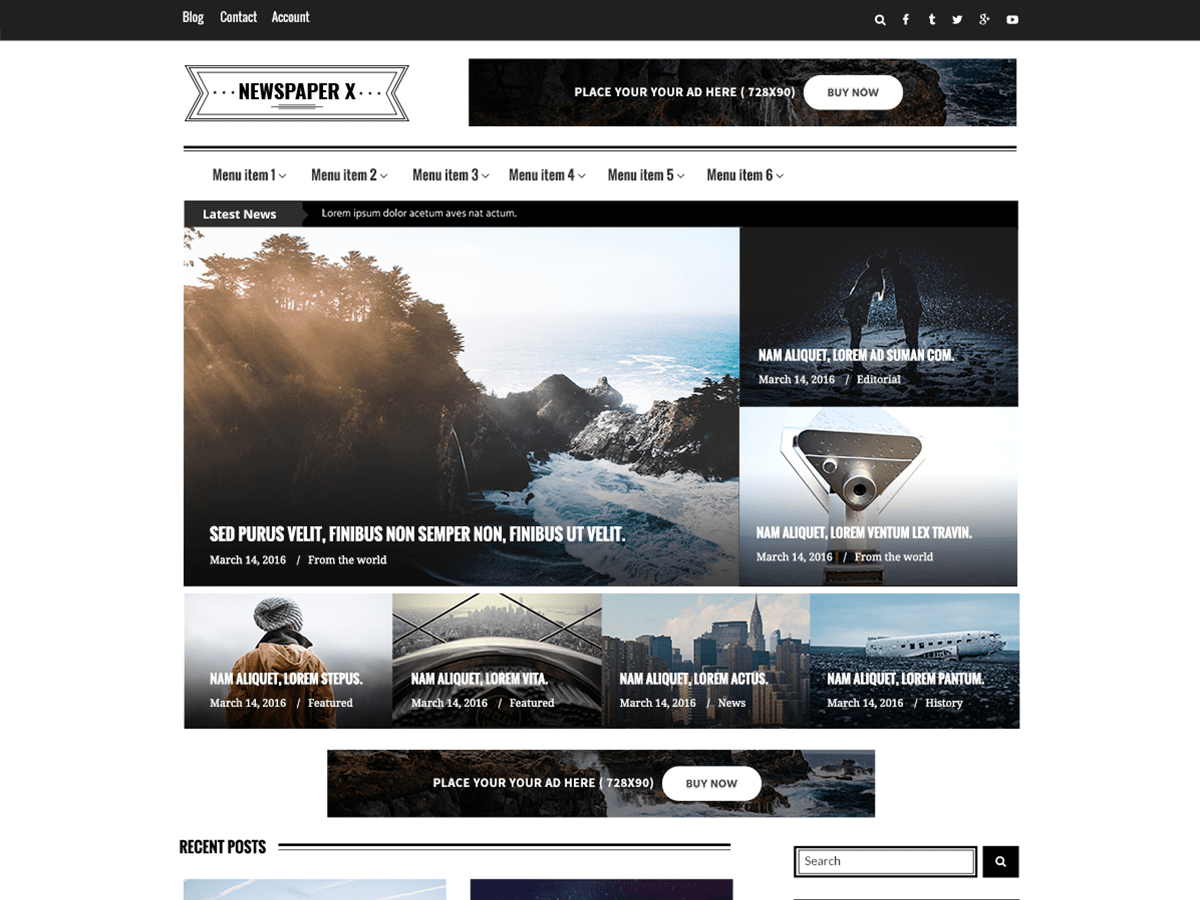 It has a demo available for almost every niche. Newspaper X Wordpress Theme Rating Reviews Preview Demo Download