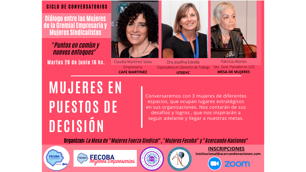Mujeres en puestos de decisión