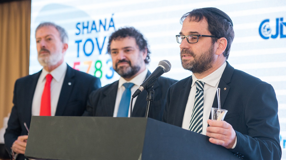 Rosh Hashaná, gran brindis comunitario