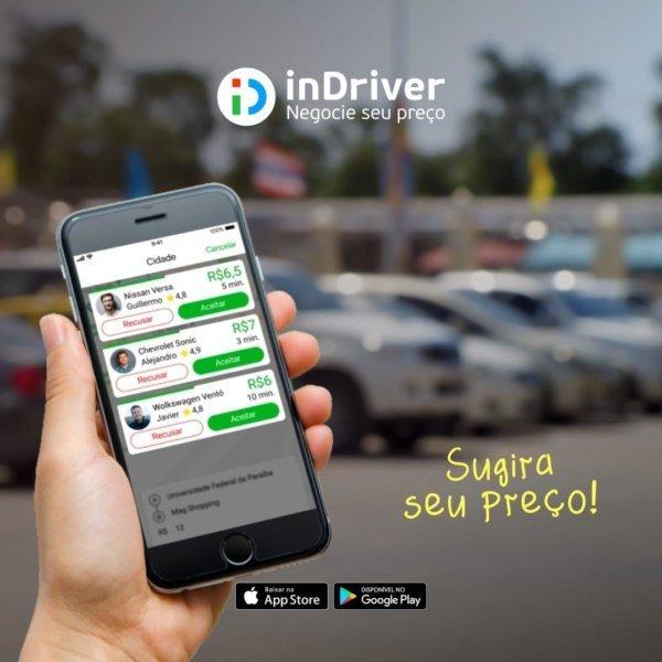 App para trabajar como motorista Aplicaciones disponibles en Brasil
