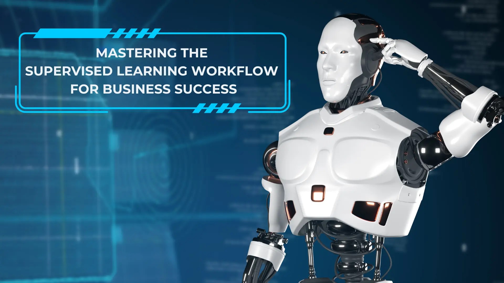 Image related to mastering the supervised learning workflow for business success