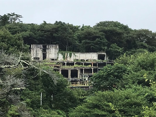 昭和に稼働していた金山跡