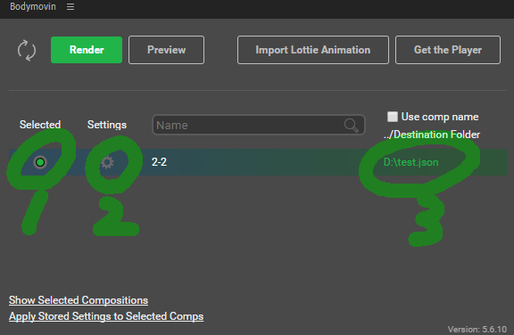 Jsonベースのアニメーションファイルフォーマットlottieを使ってみる Numb