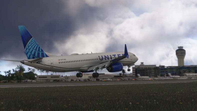Touchdown into SJU in MSFS