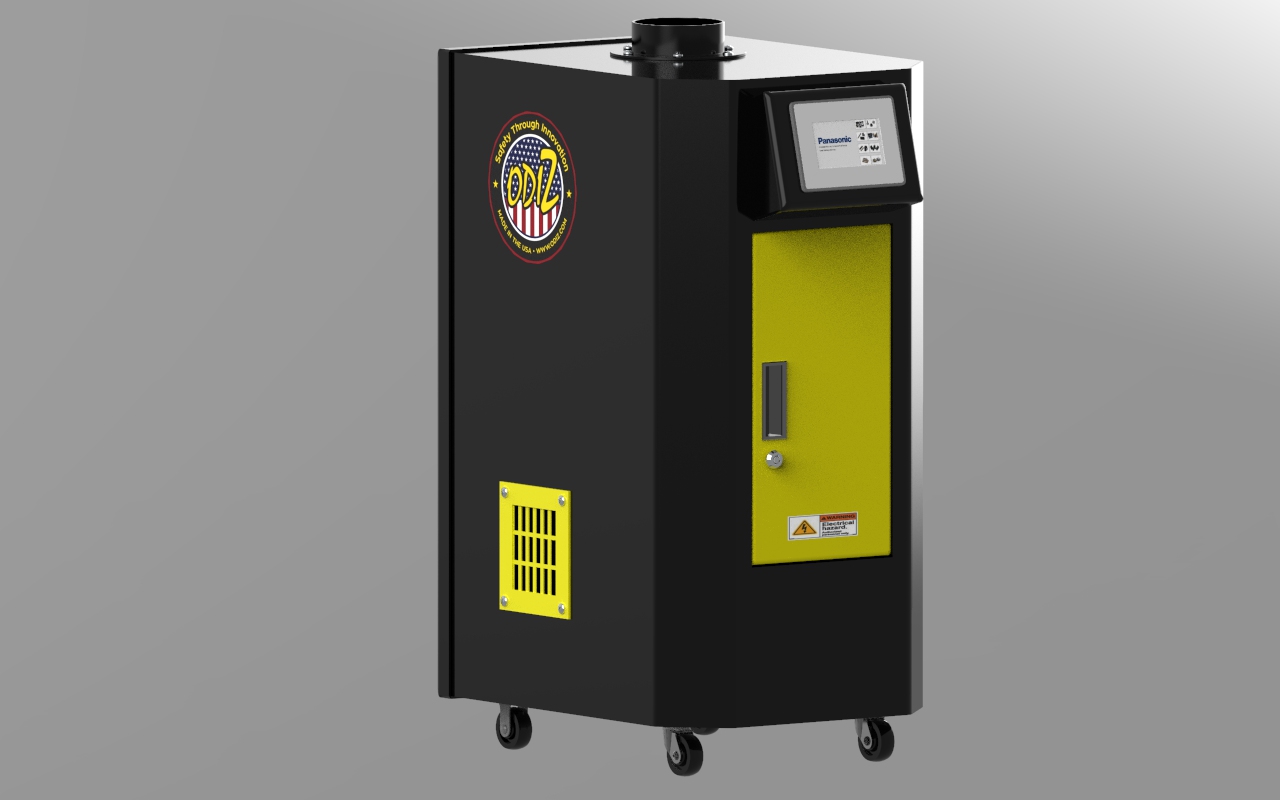 Fume extractor model