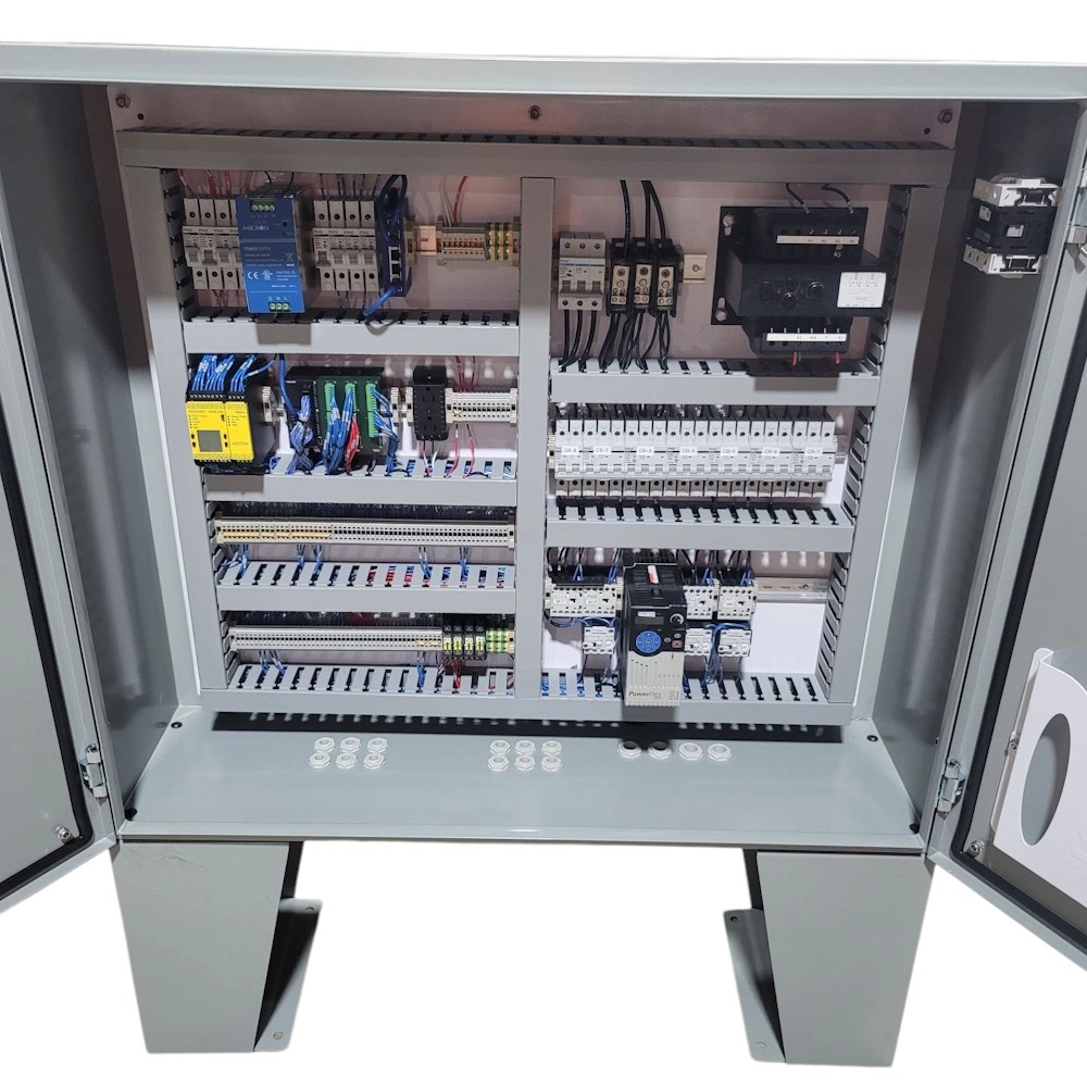 Custom Continuous Flow Line Safety Rated Electrical Enclosure