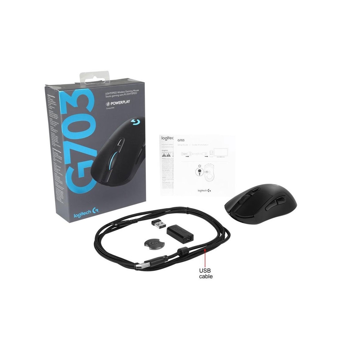 Logitech G703 LIGHTSPEED Wireless Gaming Mouse — image 2