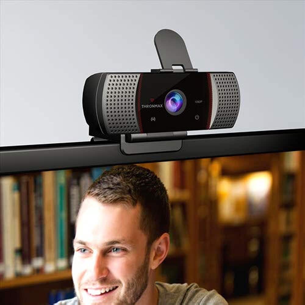 THRONMAX Stream GO X1 1080P Webcam (Black) — image 3